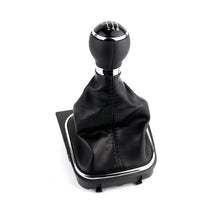 Load image into Gallery viewer, Volkswagen Jetta Eos Gear Shift Knob &amp; Leather Boot 6 Speed 1K0711113CG