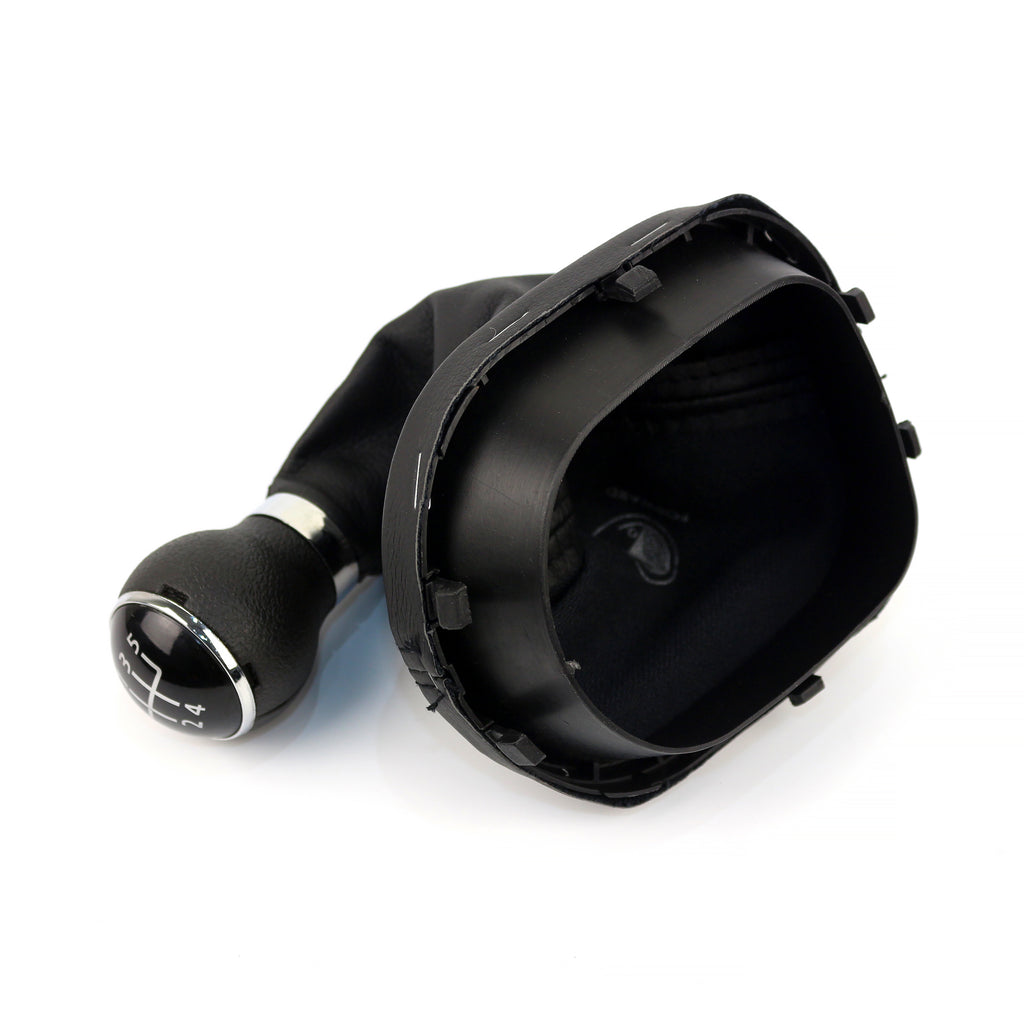 Volkswagen Caddy Touran Gear Shift Knob & Leather Boot Manuel 5 Speed 1T0711113R