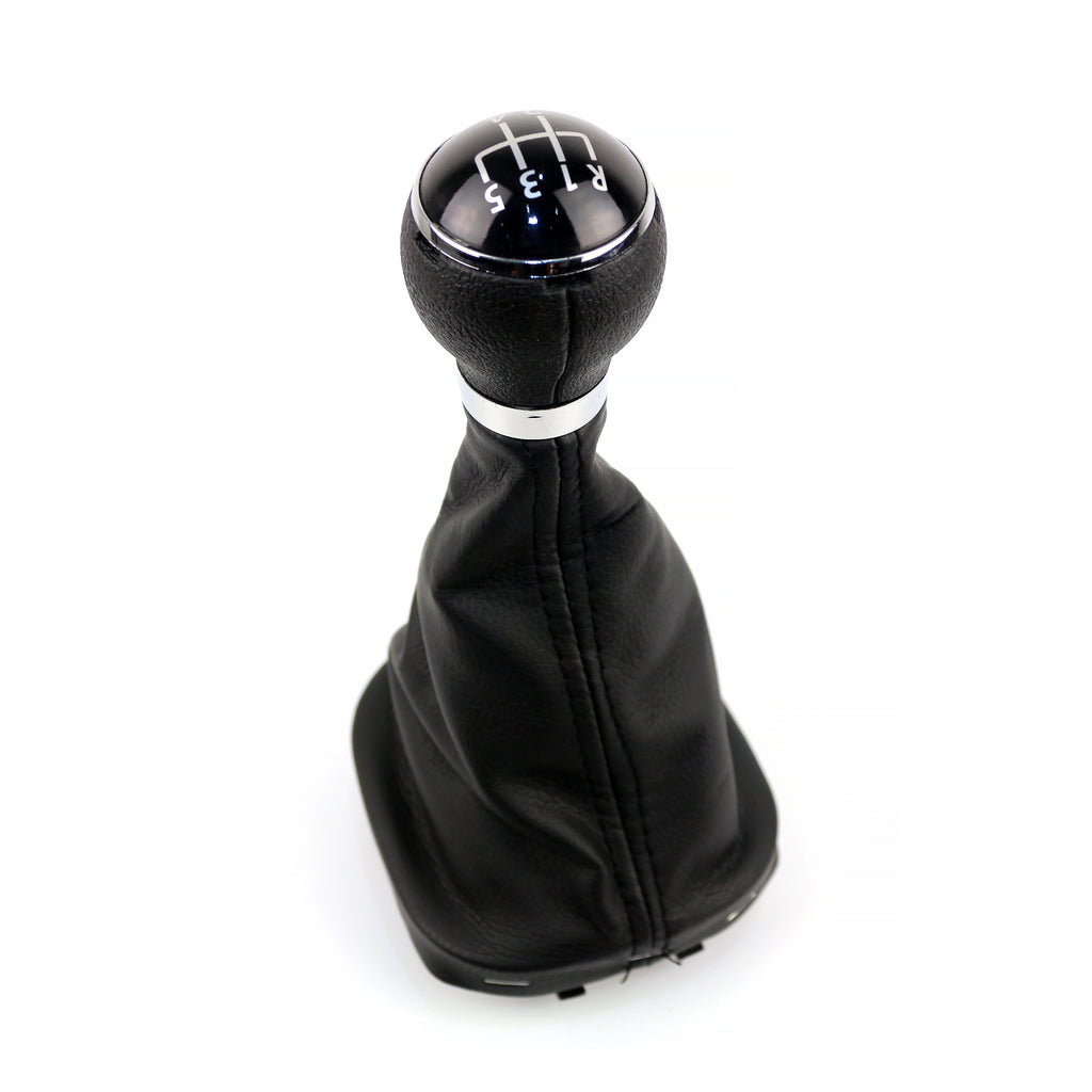 Volkswagen Caddy Touran Gear Shift Knob & Leather Boot Manuel 5 Speed 1T0711113R