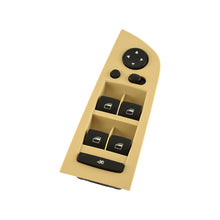 Load image into Gallery viewer, BMW E90 E91 Window Lifter Switch With Frame Beige Left 61316948634 61319217334 61319132137