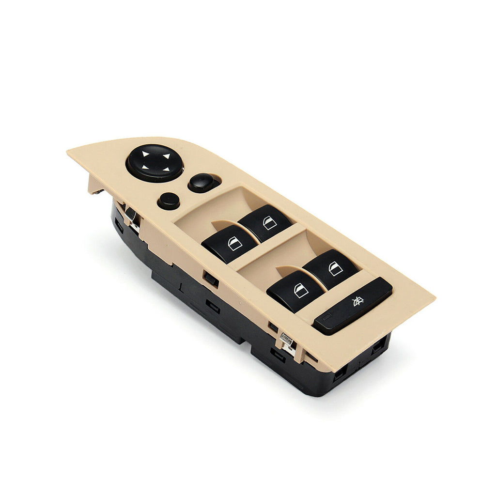 BMW E90 E91 Window Lifter Switch With Frame Beige Left 61319217331