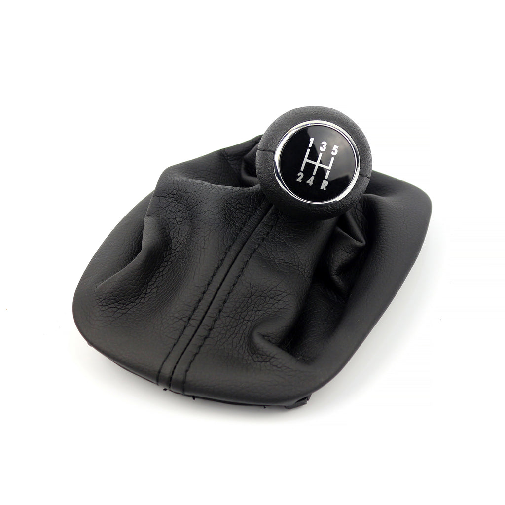 Volkswagen Passat Gear Shift Knob & Leather Boot 5 Speed 3B0711113J