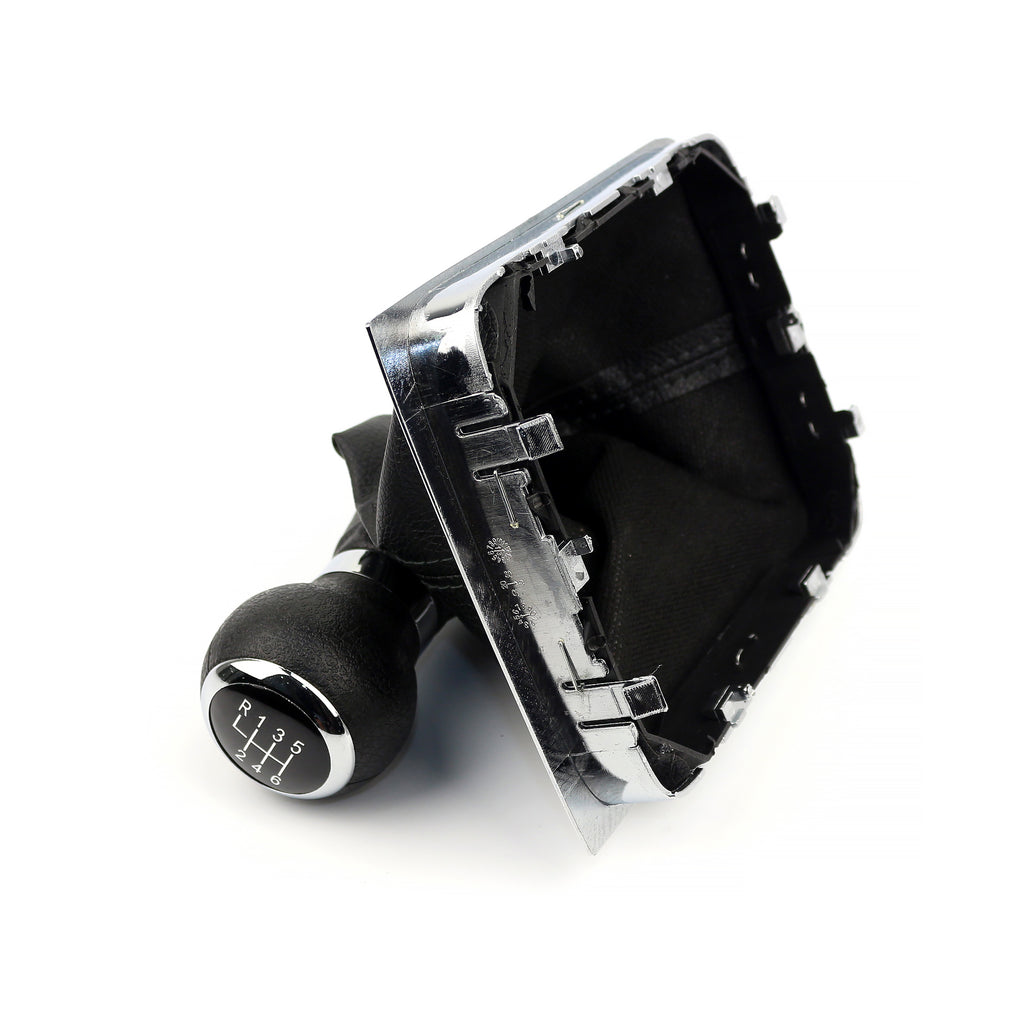 Volkswagen Passat Gear Shift Knob & Leather Boot 6 Speed 3C0711113A