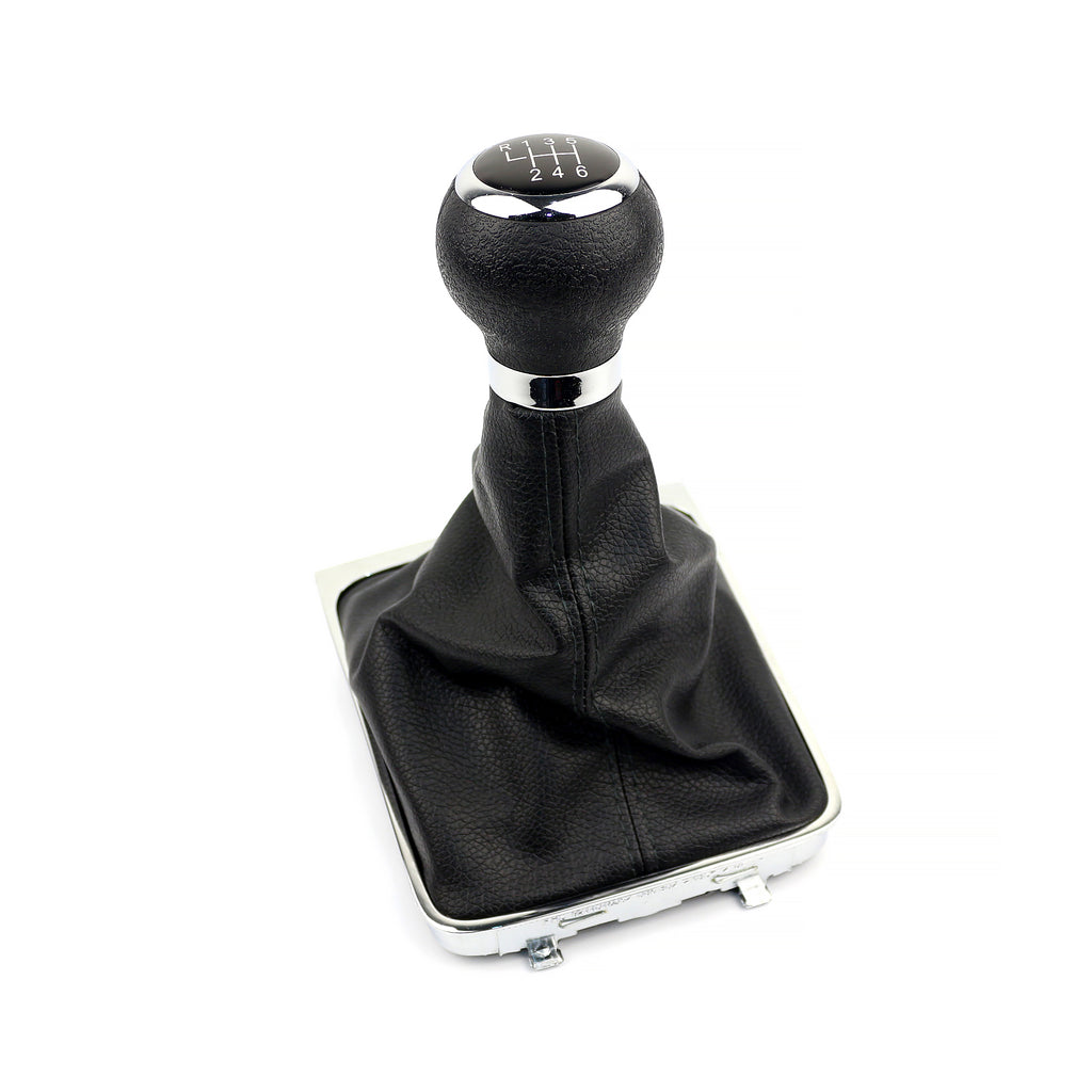 Volkswagen Passat Gear Shift Knob & Leather Boot 6 Speed 3C0711113A