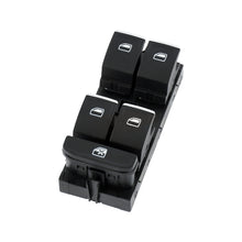 Load image into Gallery viewer, Volkswagen Golf Passat Touran Tiguan Seat Leon Altea Window Lifter Switch Chrome Left 5G0959857C 5G0959857E 5Gg959857A