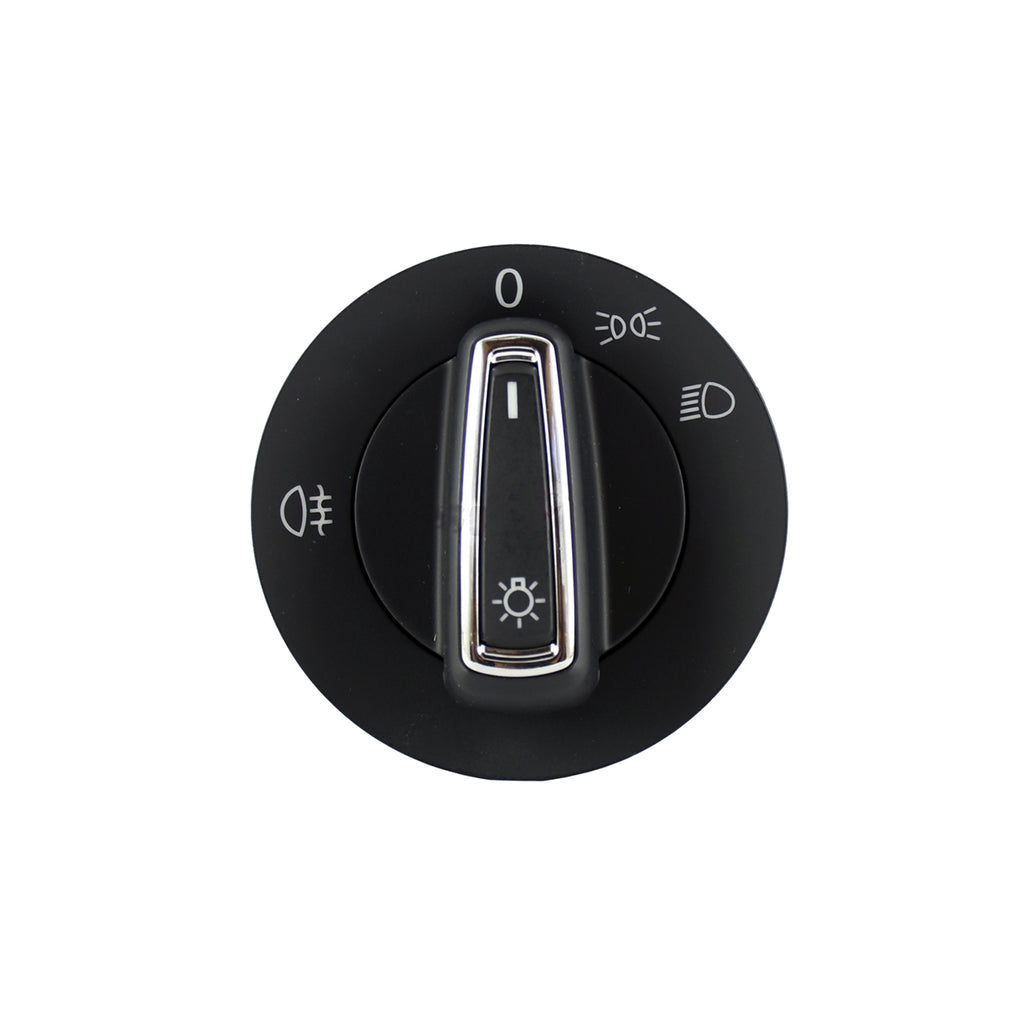 Volkswagen Golf Polo Touran Tiguan Seat Ibiza Leon Toledo Headlight Switch Chrome 5G0941431AJ 5G0941431BG