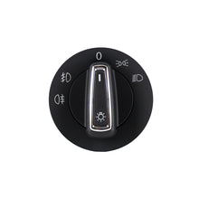 Load image into Gallery viewer, Volkswagen Golf Polo Touran Tiguan Seat Ibiza Leon Toledo Headlight Switch Chrome 5G0941431AH
