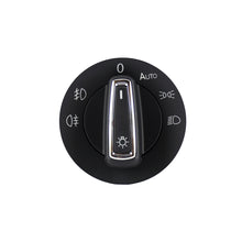 Load image into Gallery viewer, Volkswagen Golf Polo Touran Tiguan Seat Ibiza Leon Toledo Headlight Switch Chrome 5G0941431AF