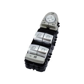 Mercedes-Benz W213 W222 Window & Mirror Switch Console Left White Light Black 9051 2139054803