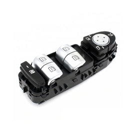 Mercedes-Benz W205 X253 Window & Mirror Switch Console Left Red Light Black Button 2059056800 6811 2229056800 2057200648