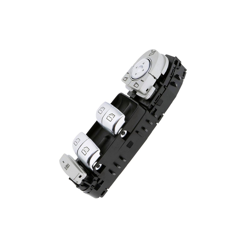 Mercedes-Benz W213 W222 Window & Mirror Switch Console Left White Light Black 9051 2229052004