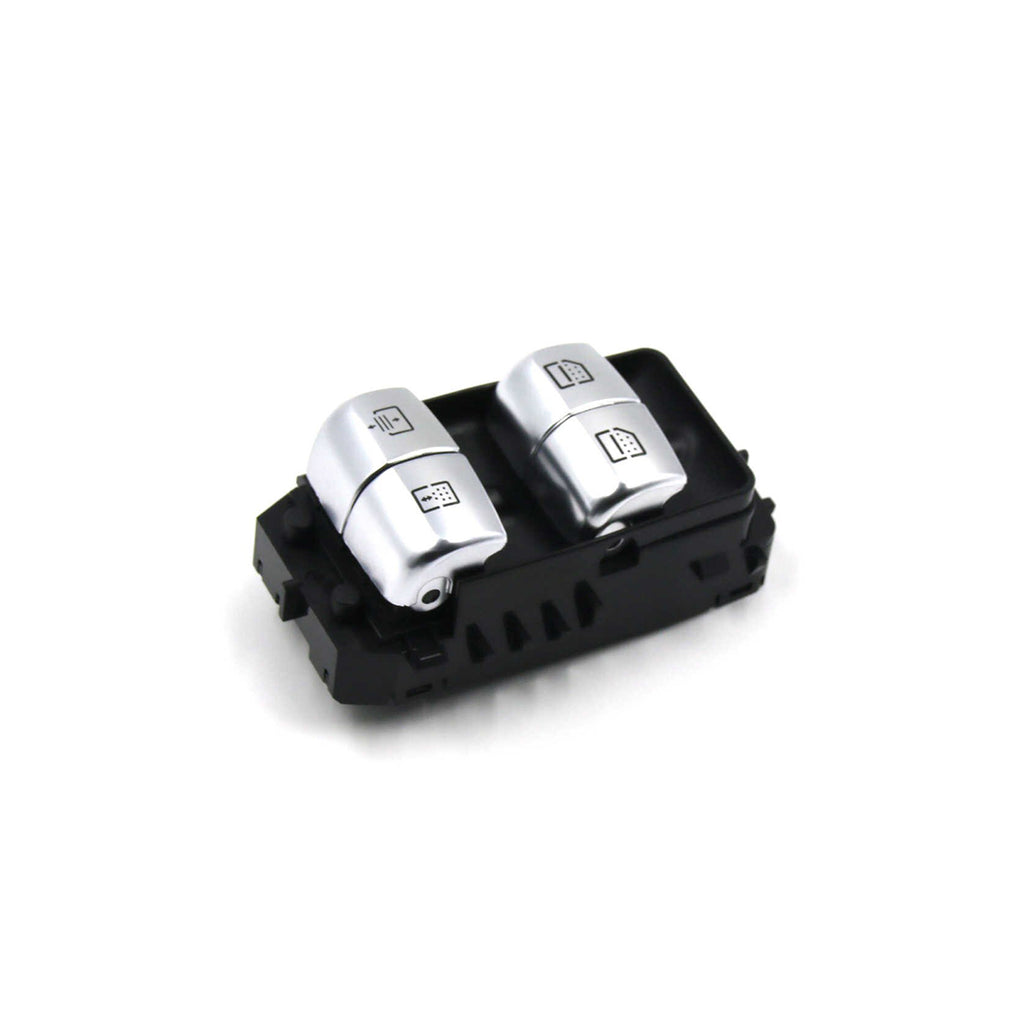 Mercedes-Benz W213 W222 Window Lifter Switch White Light Black 9051 Rear 2229051505