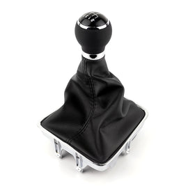 Volkswagen Tiguan Gear Shift Knob & Leather Boot 6 Speed 5N0711113