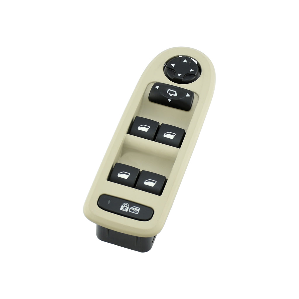Peugeot 308 508 Citroen C5 Window Lifter Switch With Frame Left Beige 96644915XT 96644917XT 6490.28 6490QY