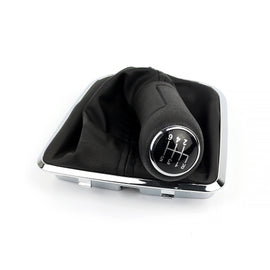 Volkswagen Polo Gear Shift Knob & Leather Boot 6 Speed 6R0711113N