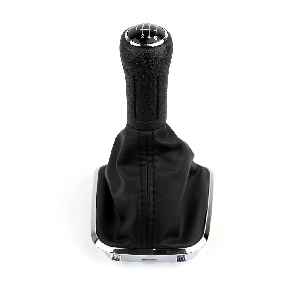 Volkswagen Polo Gear Shift Knob & Leather Boot 6 Speed 6R0711113N