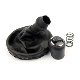 Volkswagen Transporter T5 Caravelle Multivan Gear Shift Knob & Leather Boot 6 Speed 7H0711113C