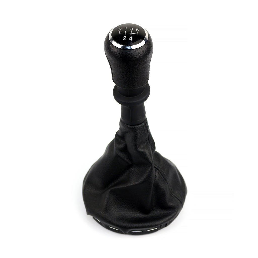 Volkswagen Transporter T5 Caravelle Multivan Gear Shift Knob & Leather Boot 5 Speed 7H0111113