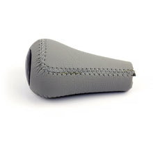 Load image into Gallery viewer, BMW E28 E30 E34 E36 E46 Leather Gear Shift Knob Manual 5 Speed Grey 25111434495