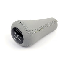 Load image into Gallery viewer, BMW E28 E30 E34 E36 E46 Leather Gear Shift Knob Manual 5 Speed Grey 25111434495