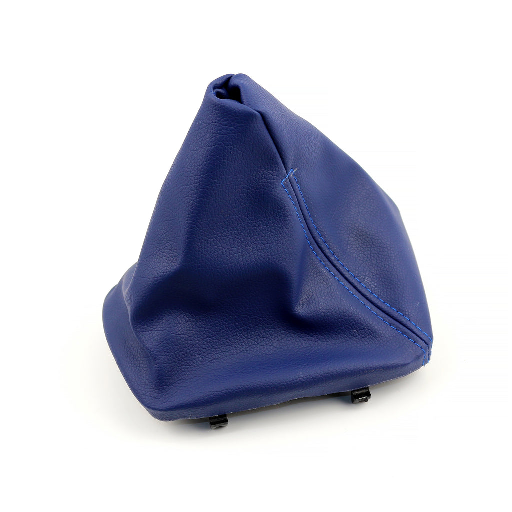 BMW E36 Leather Gear Shift Boot Blue 25111434322