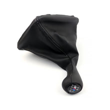 Load image into Gallery viewer, BMW E39 Gear Shift Knob &amp; Leather Boot Manuel 5 Speed Black 25111222692