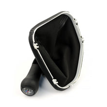 Load image into Gallery viewer, BMW E39 Gear Shift Knob &amp; Leather Boot Manuel 5 Speed Black 25111222692
