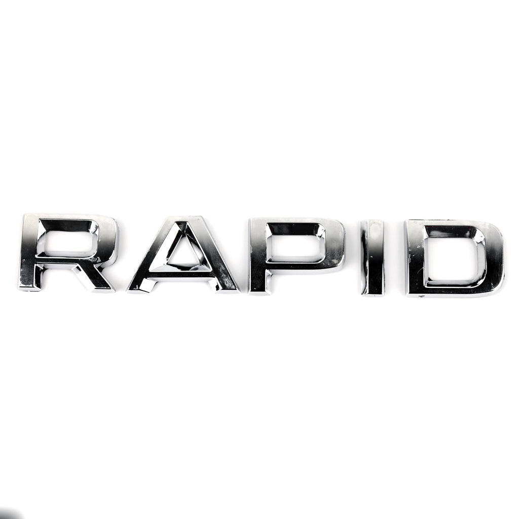 Skoda Rapid inscription Badge - Letter 5JA853687A 2ZZ