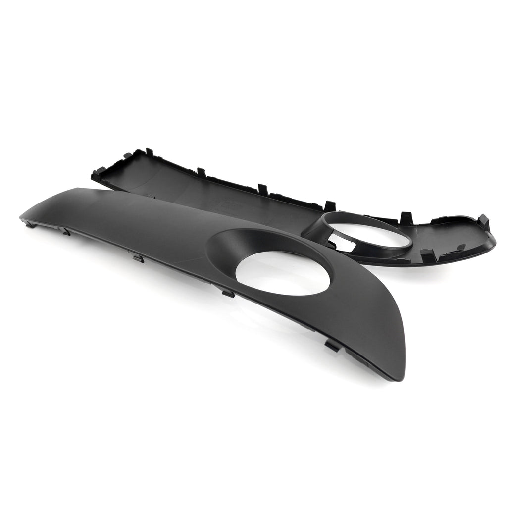 Volkswagen Transporter T5 Front Bumper Fog Light Grille Set Without Fog Lamps 7E5807489A 7E5807490A