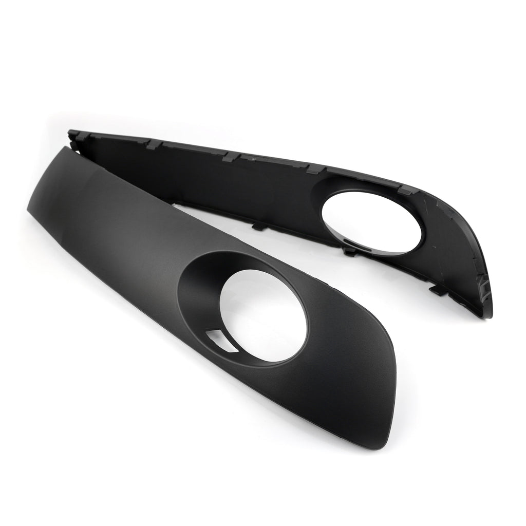 Volkswagen Transporter T5 Front Bumper Fog Light Grille Set Without Fog Lamps 7E5807489A 7E5807490A