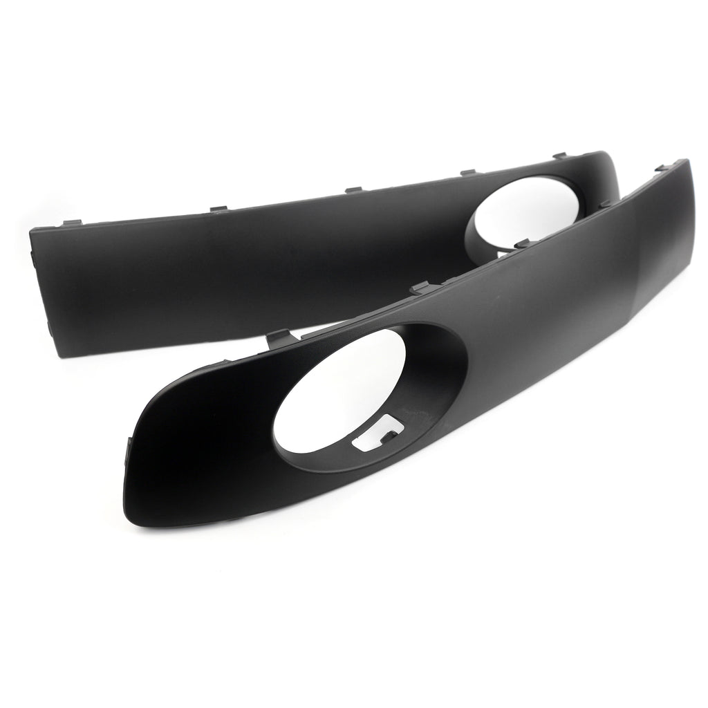 Volkswagen Transporter T5 Front Bumper Fog Light Grille Set Without Fog Lamps 7E5807489A 7E5807490A