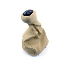 Load image into Gallery viewer, Mercedes-Benz W203 C Class Gearshift Knob &amp; Leather Boot 6 Speed Amg Beige
