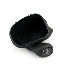 Load image into Gallery viewer, Mercedes-Benz W203 C Class Gearshift Knob &amp; Leather Boot 6 Speed Amg Black Dotted