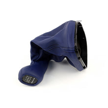 Load image into Gallery viewer, Mercedes-Benz W203 C Class Gearshift Knob &amp; Leather Boot 6 Speed Amg Blue