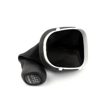 Load image into Gallery viewer, Mercedes-Benz W203 C Class Gearshift Knob &amp; Leather Boot 6 Speed Avantgarde Black