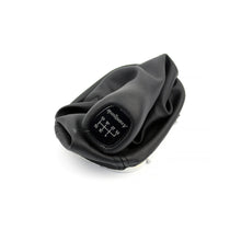 Load image into Gallery viewer, Mercedes-Benz W203 C Class Gearshift Knob &amp; Leather Boot 6 Speed Avantgarde Black