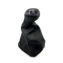 Load image into Gallery viewer, Mercedes-Benz W203 C Class Gearshift Knob &amp; Leather Boot 6 Speed Avantgarde Black