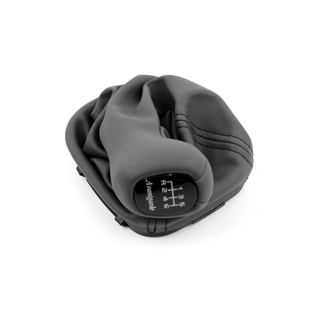 Mercedes-Benz W203 C Class Gearshift Knob & Leather Boot 6 Speed Avantgarde Grey
