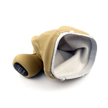 Load image into Gallery viewer, Mercedes-Benz W203 C Class Gearshift Knob &amp; Leather Boot 6 Speed Classic Beige