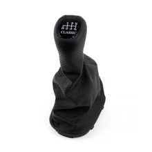 Load image into Gallery viewer, Mercedes-Benz W203 C Class Gearshift Knob &amp; Leather Boot 6 Speed Classic Black Dotted