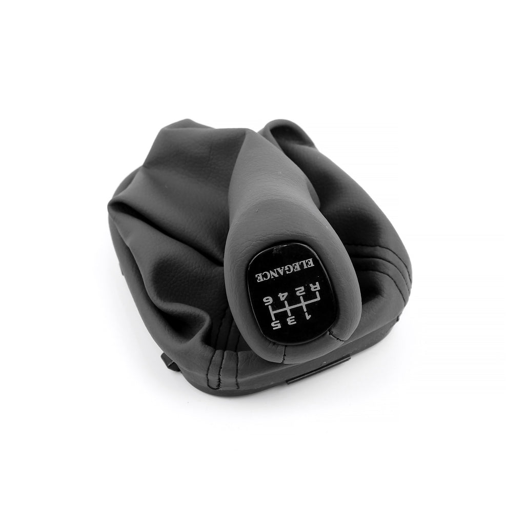 Mercedes-Benz W203 C Class Gearshift Knob & Leather Boot 6 Speed Elegance Grey