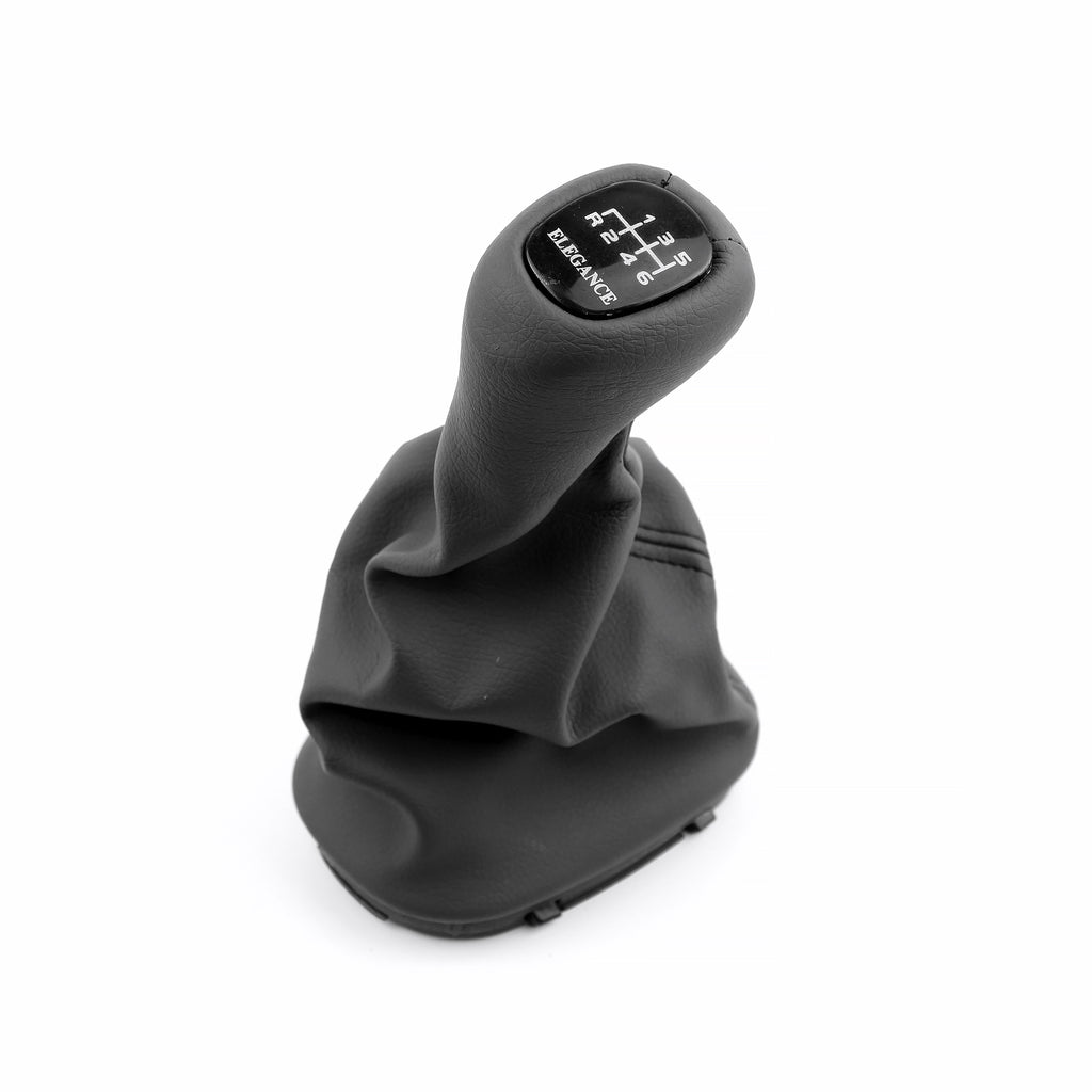 Mercedes-Benz W203 C Class Gearshift Knob & Leather Boot 6 Speed Elegance Grey