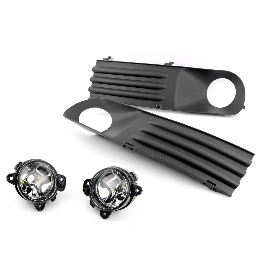 Volkswagen Transporter T5 Front Bumper Fog Light Grille And Fog Lamps Set 7H0807489B 7H0807490B 7H0941699C 7H0941700C